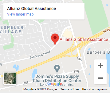 Google Maps - Allianz Global Assistance Head Office